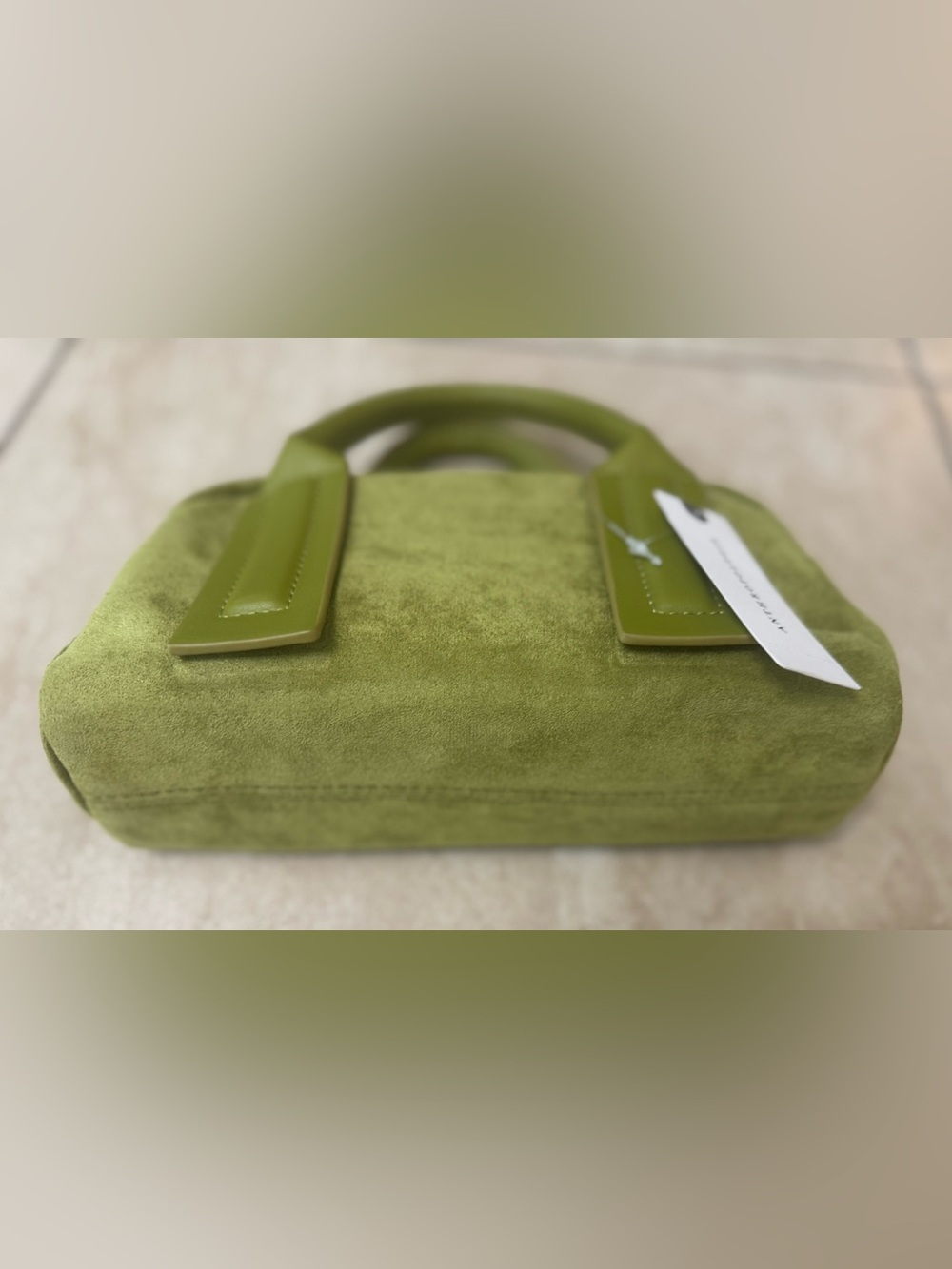 Anthropologie Mini Faux Suede Bag - Picture 8 of 11